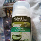 Swatch de Khevi_na : Crème Nourrissante Visage bio, NaturAloé