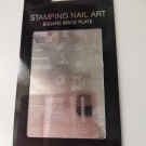 Swatch de Lilymi : Stamping nail art square image plate, Konad