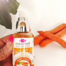 Swatch de Angeliquetesteuse : Huile Vierge de Macérât de carotte Bio, Emma Noël