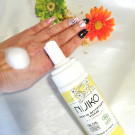 Swatch de Angeliquetesteuse : Mousse Nettoyante Visage Nijiko, MY Maquillage