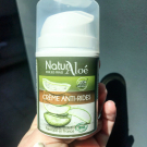 Swatch de fressy Tiffany : Crème Anti-Rides bio, NaturAloé