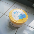 Swatch de Pam09 : Gelée Eclaircissante - 100% Ultra Blond, Garnier