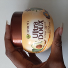 Swatch de OhNailLong : Masque Nutrition Intense Huile d'Avocat et Beurre de Karité Ultra Doux, Garnier