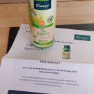 Swatch de Marciale59 : Bain moussant Be happy, Kneipp