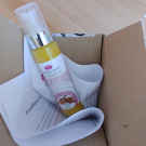 Swatch de Juju6 : Huile de souchet bio post épilatoire, Emma Noël