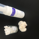 Swatch de MélissaS : Mousse nettoyante, Cattier