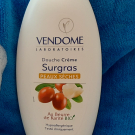 Swatch de christelle.a : Douche crème surgras peaux sèches au beurre de karité bio, Laboratoire Vendome