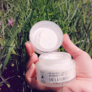 Swatch de sansoma : Crème rééquilibrante au Mélilot bio - Douceur et Protection, Heliabrine