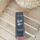 Swatch de Pruebelle : Rouge à Lèvres Luxe Lips BYS, MY Maquillage