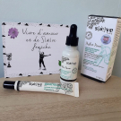 Swatch de Cousine89 : Sérum Botanique Booster Éclat Anti-Taches - Perfect Pisum, Saeve