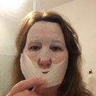 Swatch de Véronique1900 : Masque visage en tissu, ItStyle Makeup