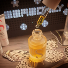 Swatch de Marie testeuse : Huile de nuit, Seasonly