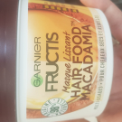 Swatch de musclor333 : Hair food macadamia Masque Lissant Garnier Fructis, Garnier