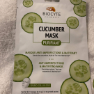 Swatch de Domicgy _beauty_test : Cucumber mask, Biocyte