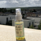 Swatch de Domicgy _beauty_test : Huile de Soin Bio Multi-usages Nijiko, MY Maquillage