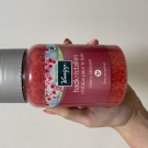 Swatch de Melissa_rynd : Sels de bain Fleurs de cerisier, Kneipp