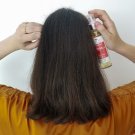 Swatch de flushmirabilis : Huile de ricin, Emma Noël