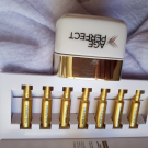 Swatch de Brigthom : Cure Âge Perfect / 7 ampoules, L'Oréal Paris