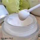 Swatch de Cecilie : Crème rééquilibrante au Mélilot bio - Douceur et Protection, Heliabrine