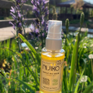 Swatch de vbeautyfashion : Huile de Soin Bio Multi-usages Nijiko, MY Maquillage