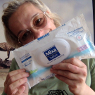 Swatch de carinecool : Lingettes, Mixa