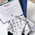 Swatch de CarolineFrd : Boites de 3 Lingettes démaquillantes lavables double face, Le Petit Carré Français