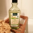Swatch de Angeliquetesteuse : Gel douche Be happy, Kneipp