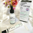 Swatch de Angeliquetesteuse : Sérum Botanique Booster Éclat Anti-Taches - Perfect Pisum, Saeve