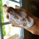 Swatch de caecilea : Mousse Oxy-Defense, Heliabrine