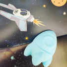 Swatch de Isa Voyage en Beauté : Bombe de bain cosmonaute, Kneipp