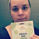 Swatch de Amandlyna : Cucumber mask, Biocyte