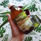 Swatch de mamantornade : Jus Frais d'Aloé Vera bio et non pasteurisé, NaturAloé