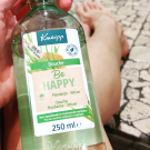Swatch de Jess73 : Gel douche Be happy, Kneipp