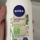 Swatch de Stefff84 : Naturally good lait apaisant huile de graines de chanvre bio, Nivea
