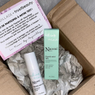 Swatch de Sofia.bk : Sérum Anti-imperfections Nacomi, MY Maquillage