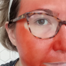 Swatch de Co-Angie : Terre Magnifique [radiance] Masque détoxifiant éclat visage, Aïny