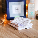 Swatch de LauraH : Boites de 3 Lingettes démaquillantes lavables double face, Le Petit Carré Français