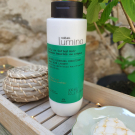 Swatch de Pruebelle : Shampooing low poo pour cheveux frisés ou crépus Lumina, Natura Brasil