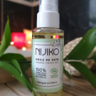 Swatch de Pruebelle : Huile de Soin Bio Multi-usages Nijiko, MY Maquillage