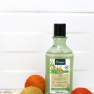 Swatch de peaudane : Gel douche Be happy, Kneipp