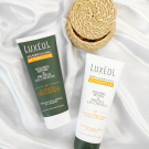 Swatch de Les bons plans de Noa : Shampoing Réparateur, Luxéol