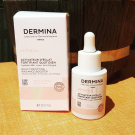 Swatch de linoagaming : Activateur d'Éclat Fortifiant Quotidien, Dermina