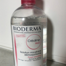 Swatch de Vero02 : Créaline H2O Solution Micellaire Démaquillante, Bioderma