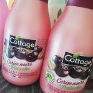 Swatch de Vero02 : Douche Lait Hydratante Cerise Noire et Pistache, Cottage