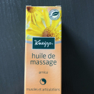 Swatch de Lnisa : Huile de massage arnica, Kneipp