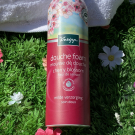 Swatch de Domicgy _beauty_test : Mousse de douche fleurs de cerisier, Kneipp