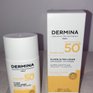 Swatch de Yous94 : Fluide Ultra-Léger SPF50, Dermina