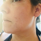 Swatch de Bibiche129 : Sérum Botanique Nuit Micro-Peel Peau Neuve de Saeve, Saeve