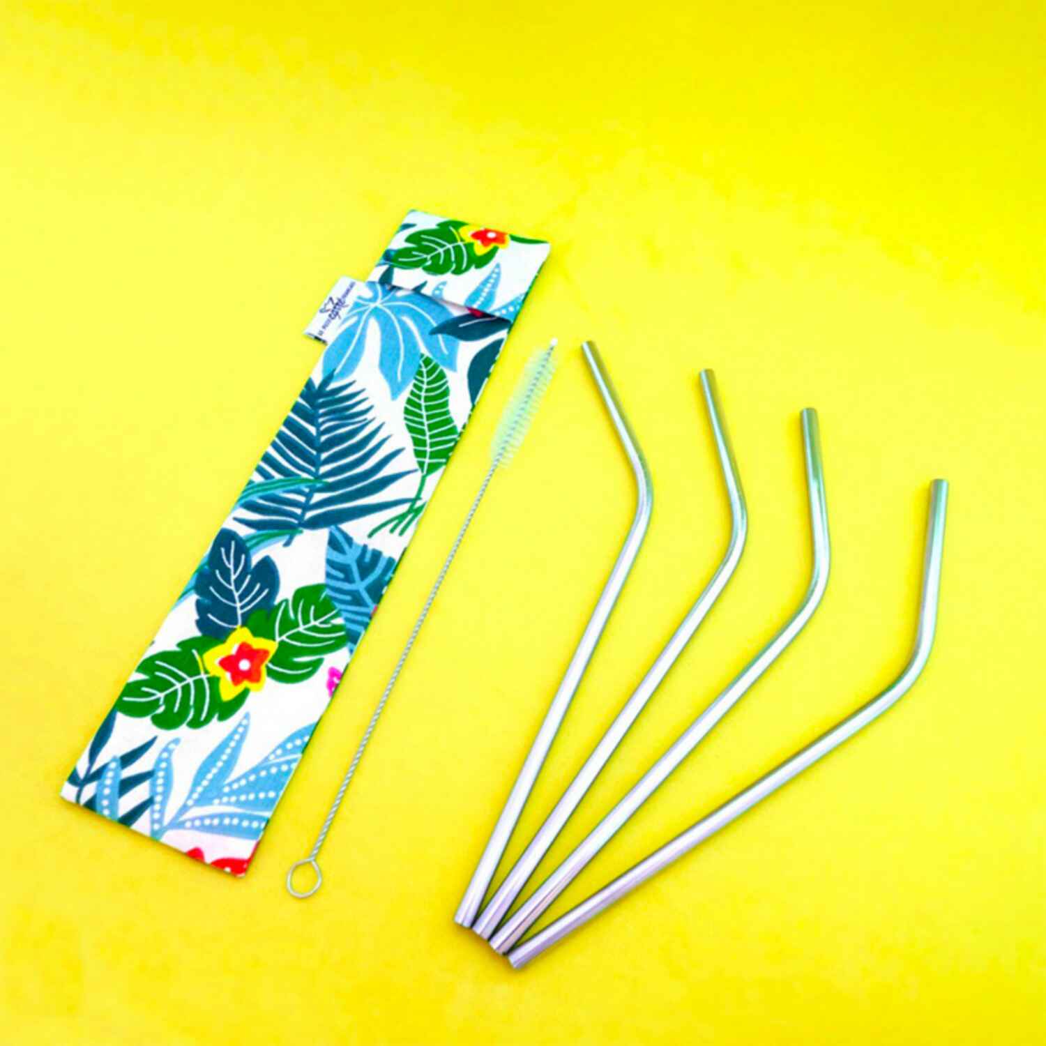 Lot de 4 pailles en Inox avec son pochon 100% fabriqué en Français, Le Petit Carré Français - Infos et avis