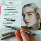 Swatch de LuckyGirl : Crème-gel sourcils, L'Oréal Paris
